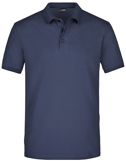 Daiber - Men´s Elastic Polo Piqué - Navy