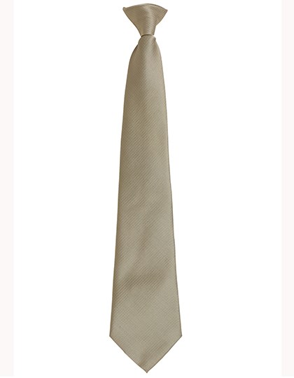 Premier Workwear - Colours Orginals Fashion Clip Tie - Khaki (ca. Pantone 452C)