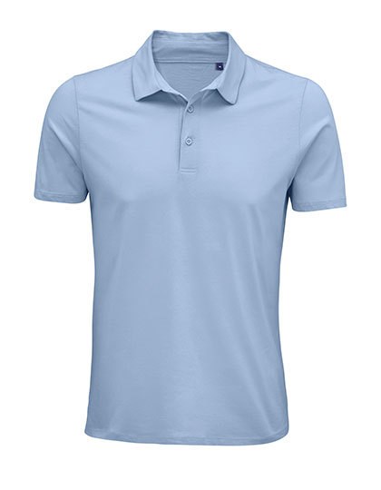 NEOBLU - Men´s Jersey Polo Shirt Octave - Soft Blue