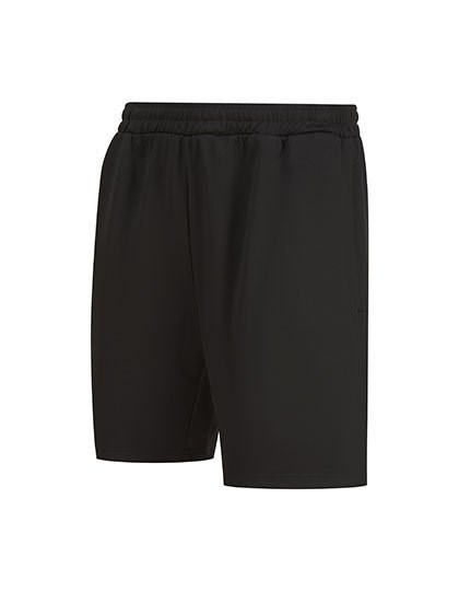 Finden+Hales - Adults Knitted Shorts With Zip Pockets - Black
