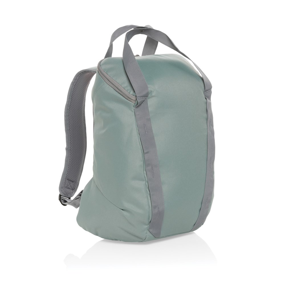 Sienna AWARE™ RPET 14" Everyday Laptop-Rucksack - grün (± PMS 5497C)