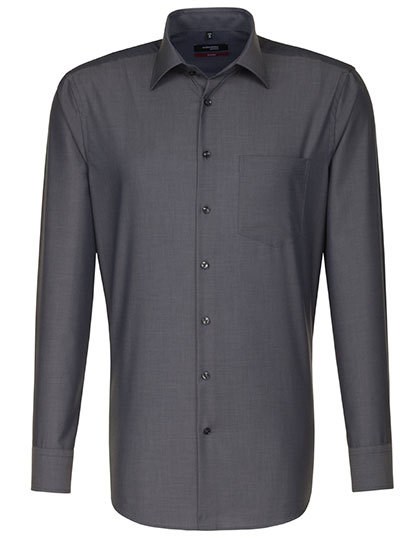 Seidensticker - Men´s Shirt Regular Fit Long Sleeve - Anthracite