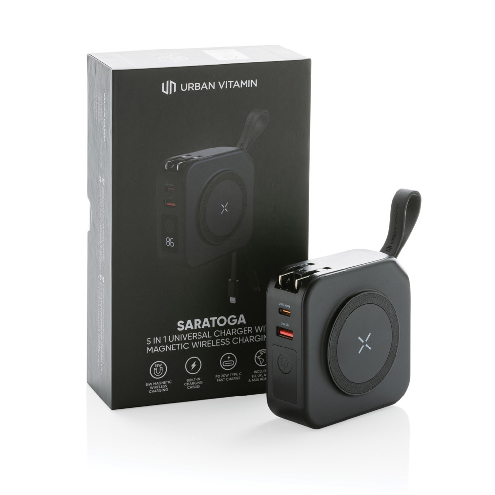 Urban Vitamin Saratoga 5-in-1 universal Charger