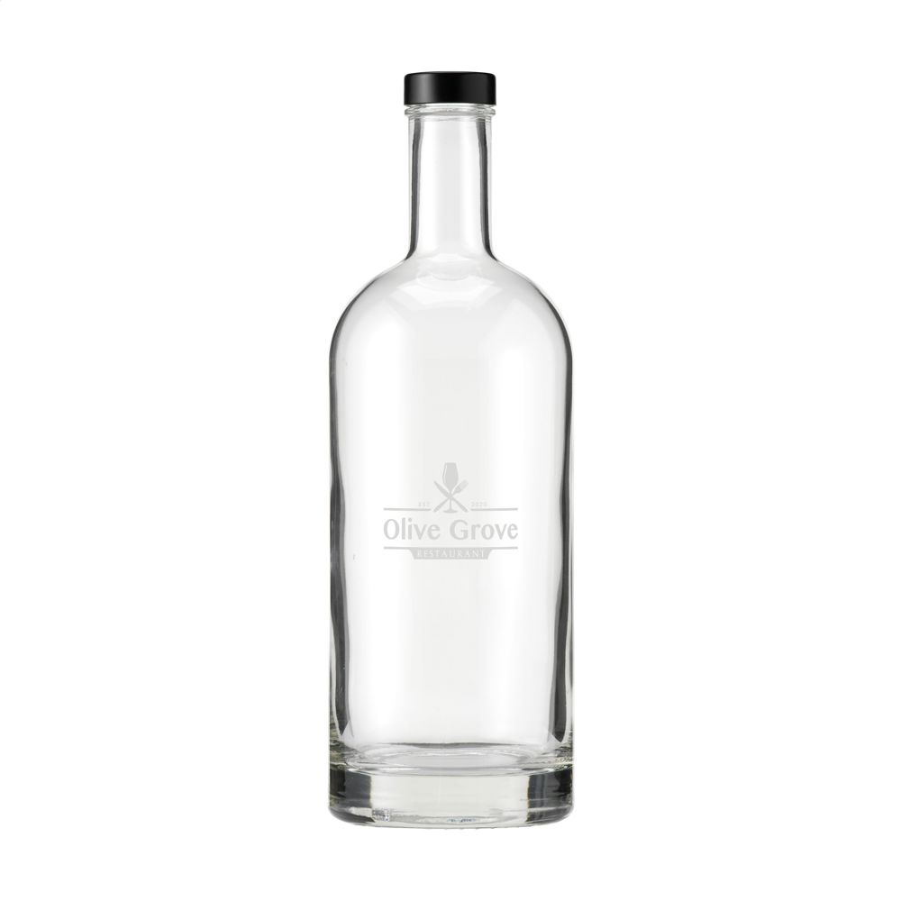 Helsinki Water Bottle Screw Cap 1L - schwarz