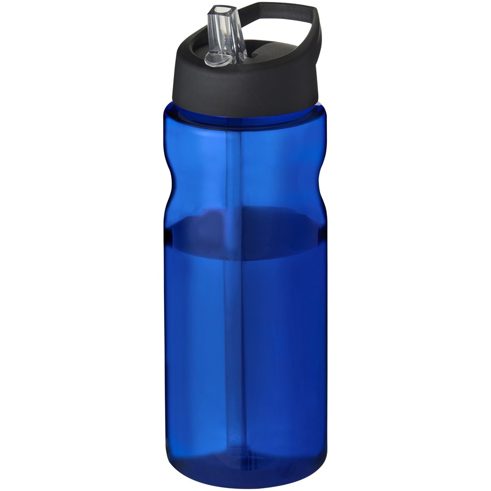 H2O Active® Base Tritan™ 650 ml Sportflasche mit Ausgussdeckel - blau, schwarz