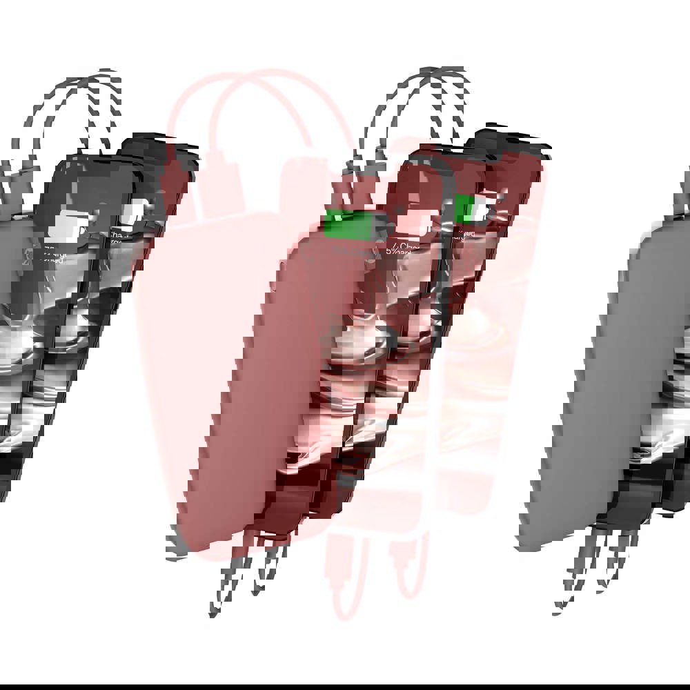 Fresh 'n Rebel Powerbank 12000 mAh USB-C Safari Red