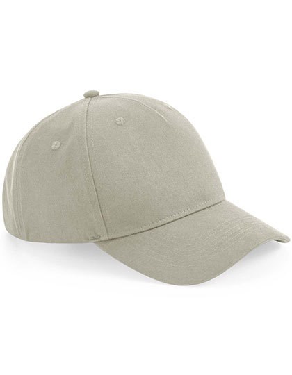 Beechfield - Organic Cotton 5 Panel Cap - Stone