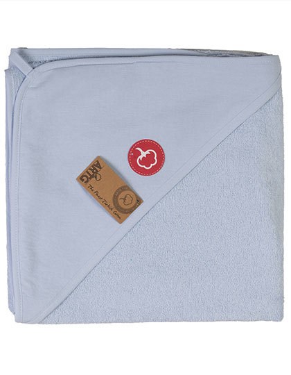 ARTG - PRINT-Me® Baby Hooded Towel - Light Blue