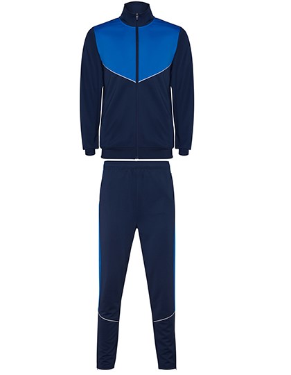 Roly Sport - Kids´ Evans Tracksuit - Navy Blue 55, Royal Blue 05