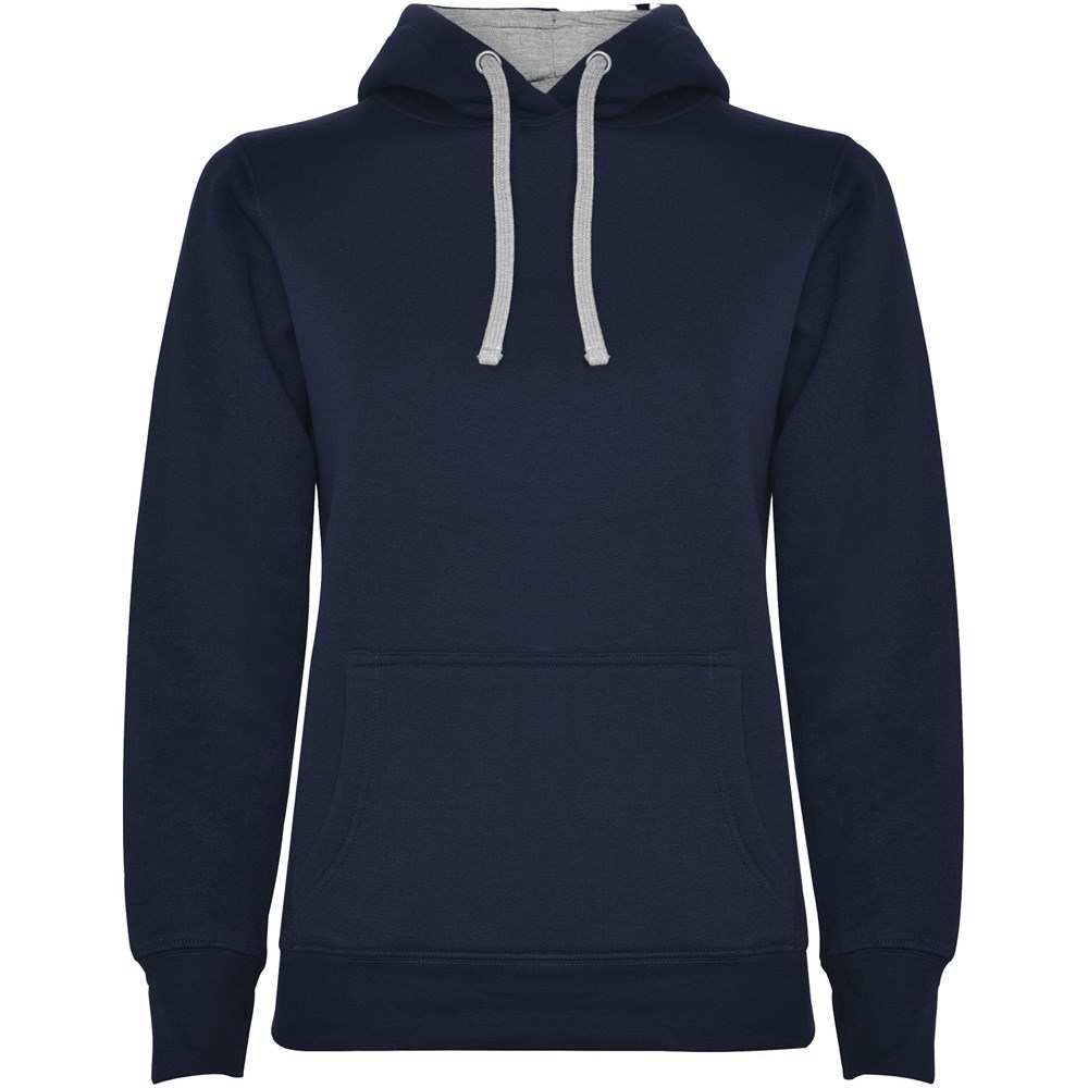 Urban Kapuzenpullover für Damen - marineblau, marl grau