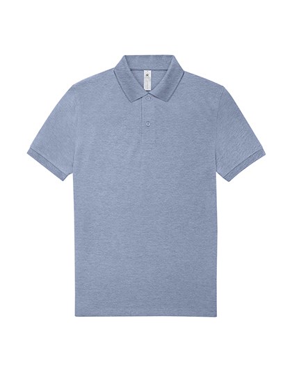 B&C BE INSPIRED - My Polo 210 - Heather Blue