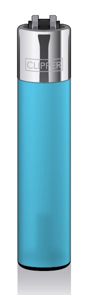 CLIPPER® Feuerzeuge - transparent türkis