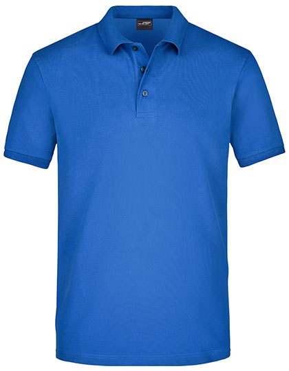 Daiber - Men´s Elastic Polo Piqué - Royal