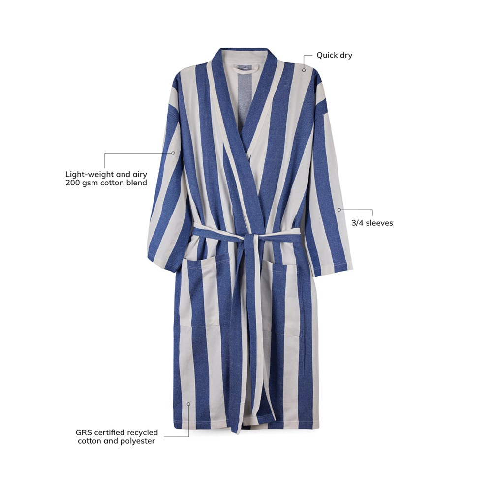 VINGA Ornos GRS Hamam-Bademantel L/XL