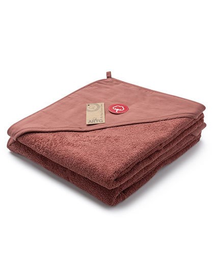 ARTG - PRINT-Me® Baby Hooded Towel - Old Pink