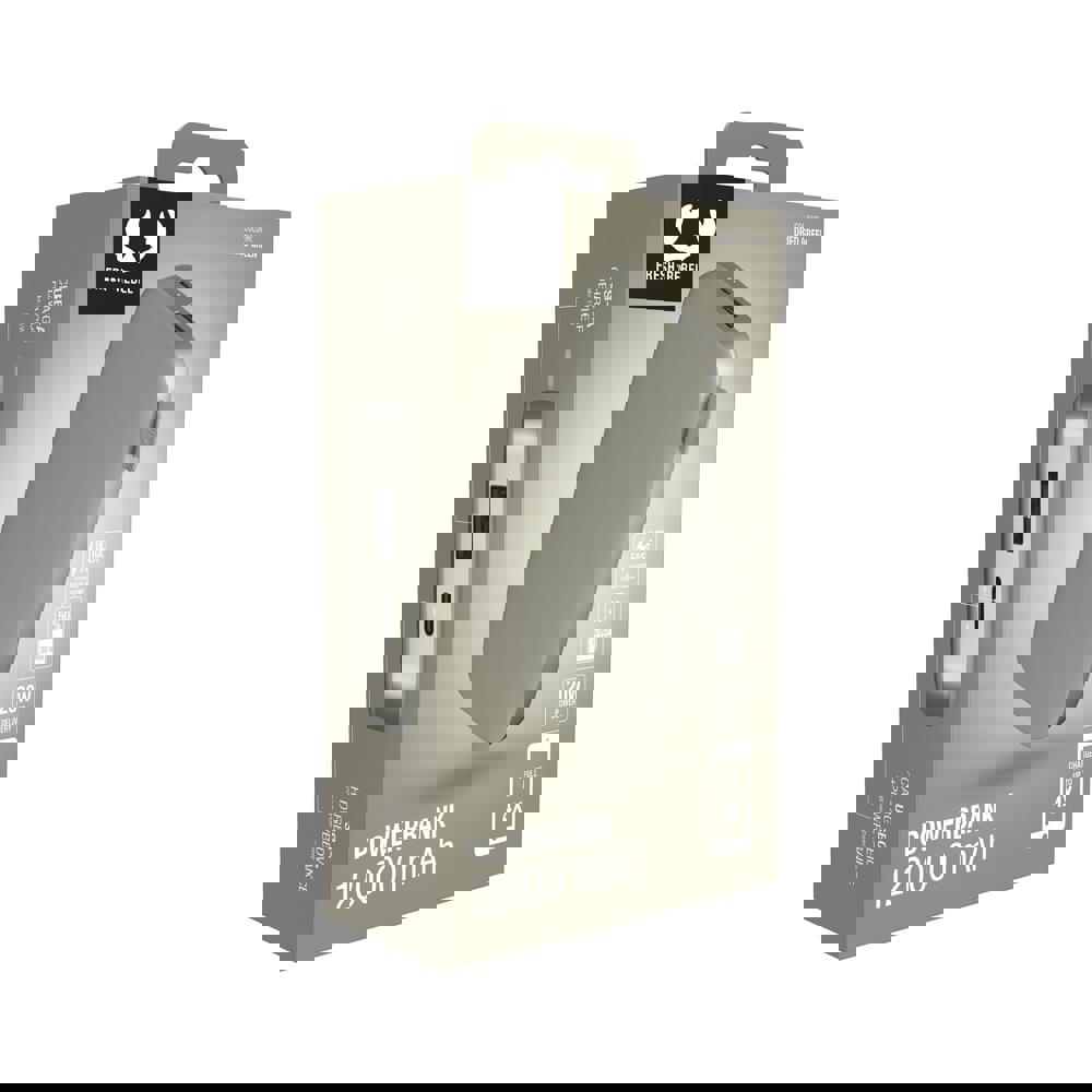 Fresh 'n Rebel Powerbank 12000 mAh USB-C Dried Green