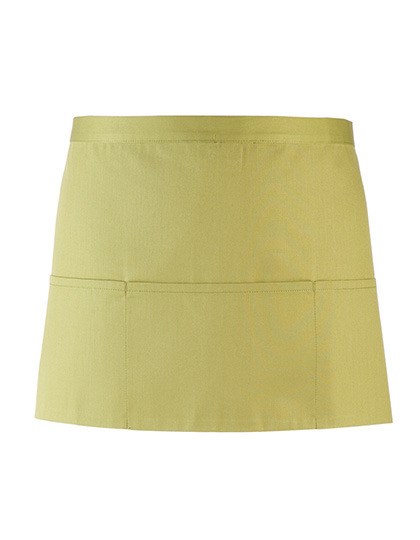 Premier Workwear - Colours Collection 3-Pocket Apron - Lime (ca. Pantone 382C)
