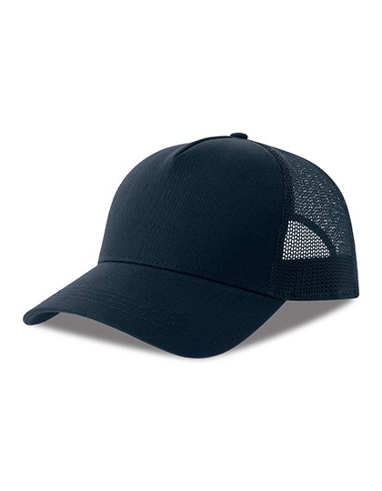 Atlantis - Rapper Cotton-S Cap - navy, navy