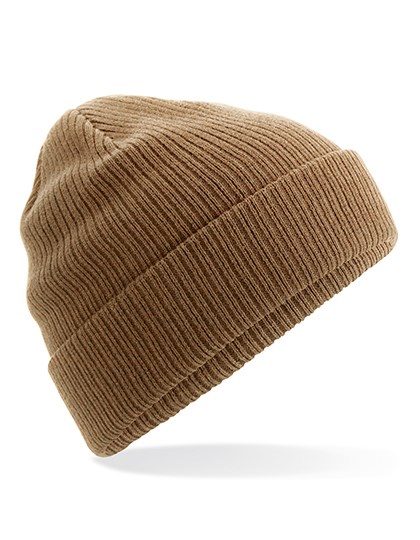 Beechfield - Organic Cotton Beanie - Biscuit