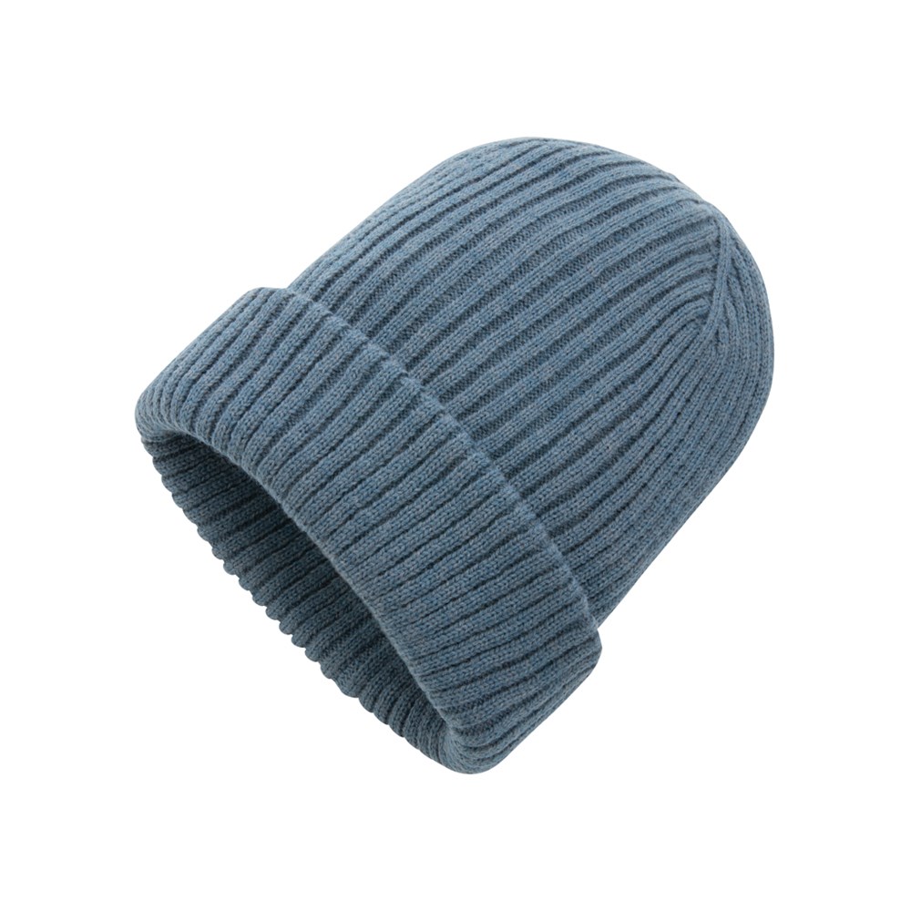 Impact AWARE™ Polylana® doppelt gestrickte Mütze - Sage blue (± PMS 18-3918TCX)