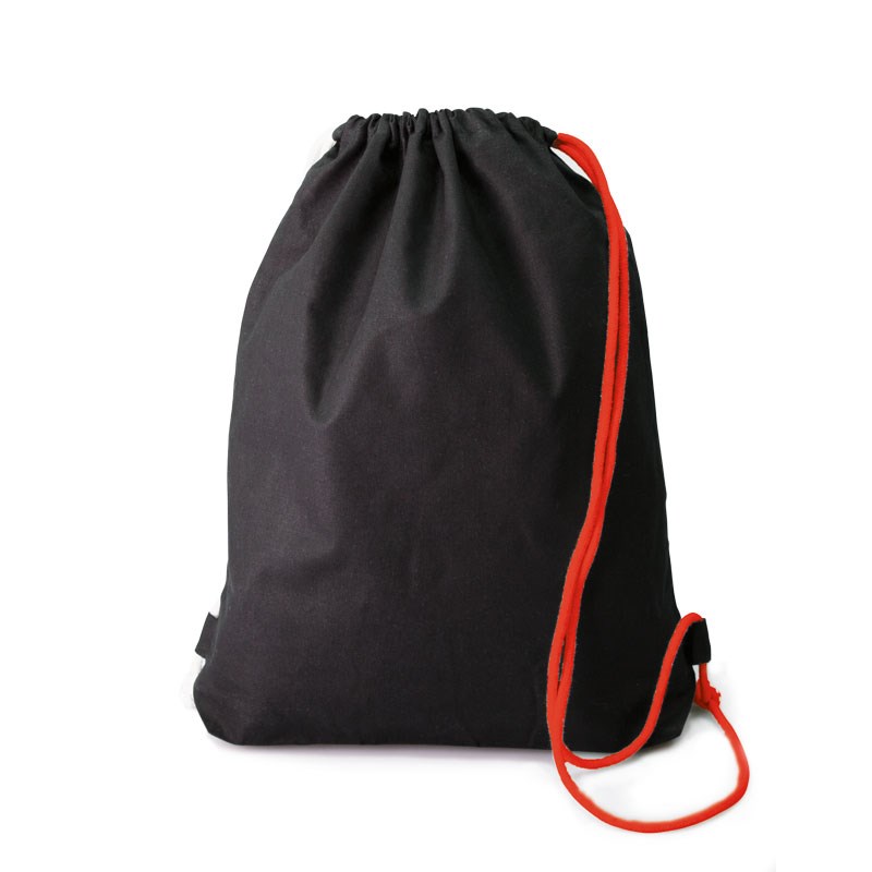 Baumwollrucksack Whoopie - black/red