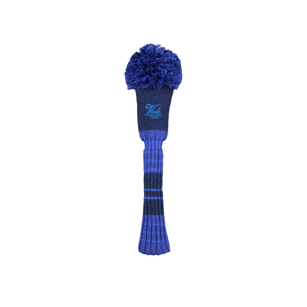 Pom pom Headcover Fairway - blau