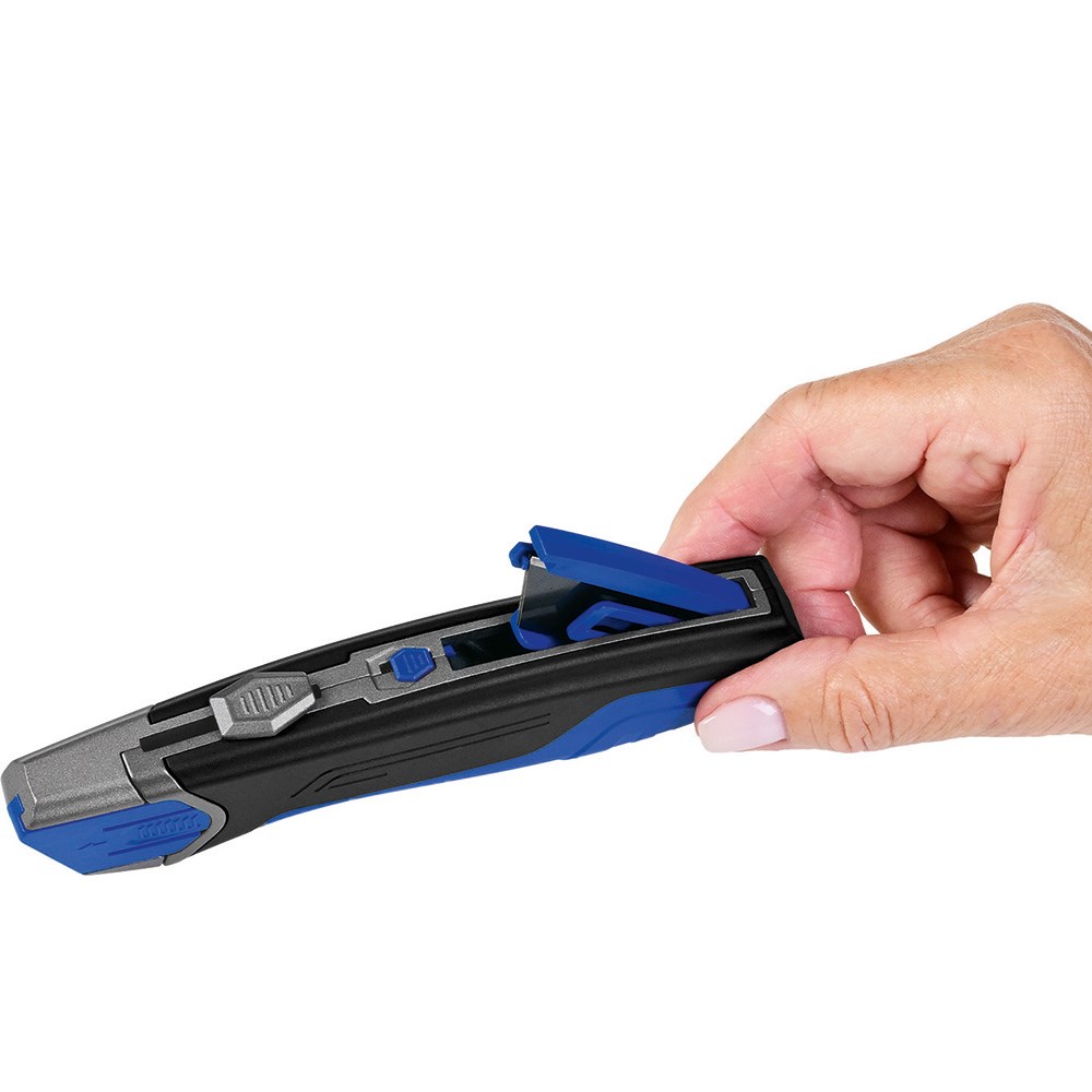 Sicherheitsmesser "Protect Cut HP blau"