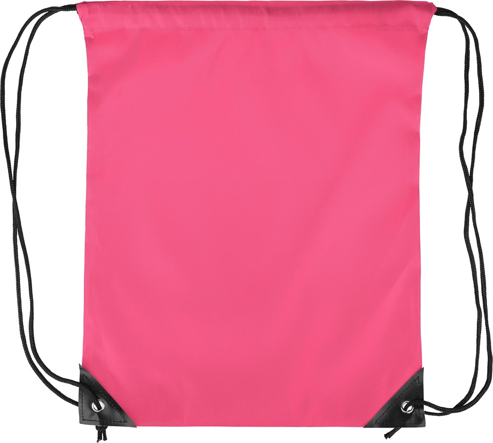 Turnbeutel aus Polyester Stef - rosa