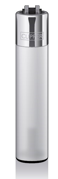 CLIPPER® Feuerzeuge - transparent weiß