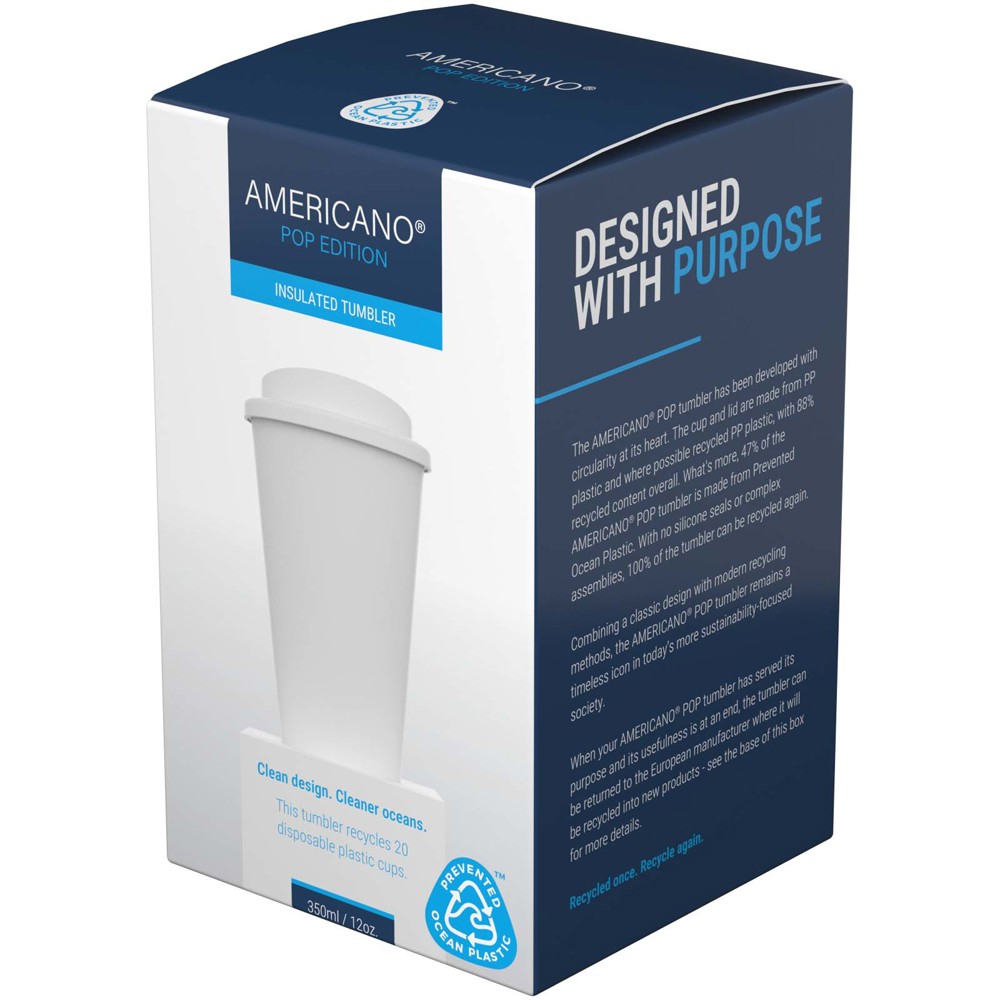 Brite-Americano® POP 350 ml isolierter Trinkbecher mit auslaufsicherem Deckel