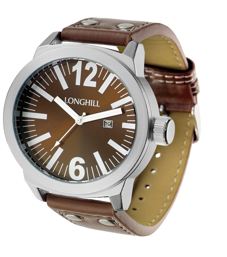 Metalluhr JANNIS - braun