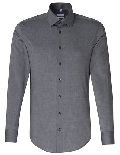 Seidensticker - Men´s Shirt Slim Fit Long Sleeve - Anthracite