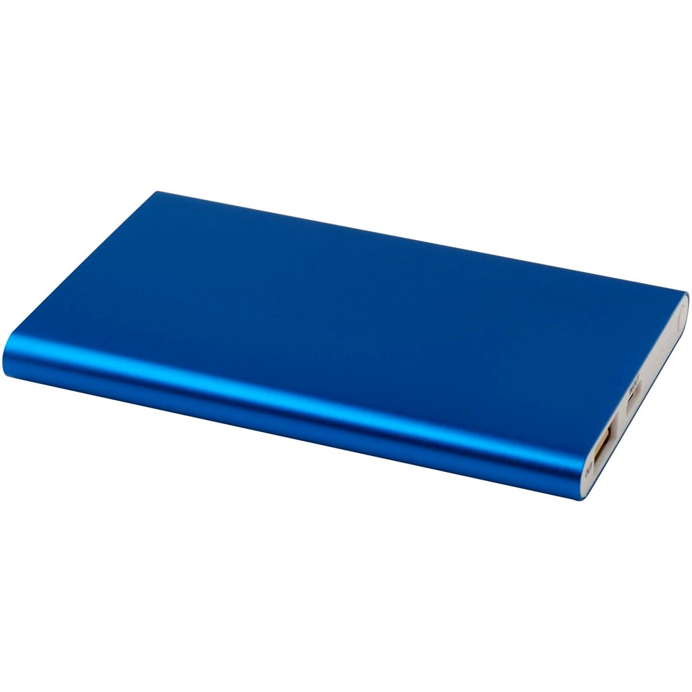 Pep 4000 mAh Type-C Powerbank aus recyceltem Aluminium - royalblau
