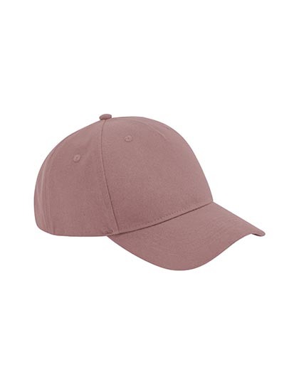 Beechfield - Organic Cotton 5 Panel Cap - Rose Pink