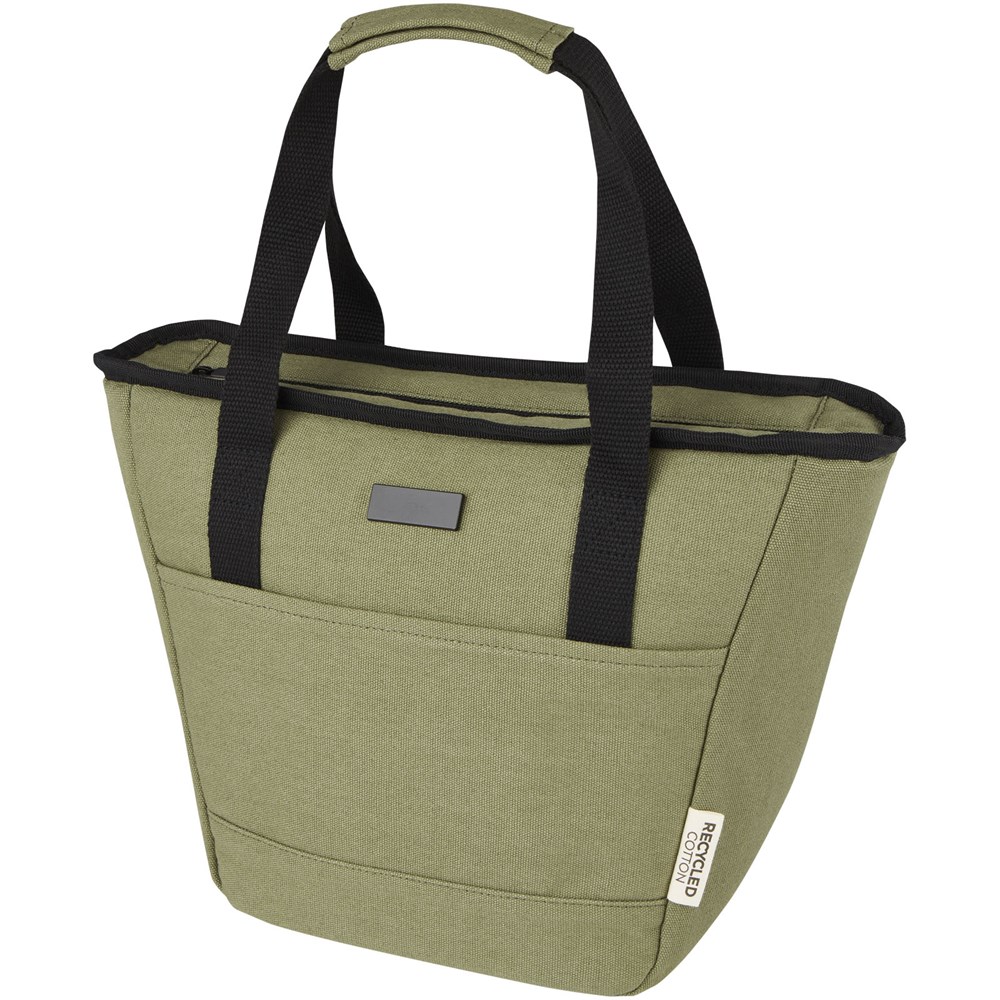 Joey GRS-recycelte Canvas Lunch Kühltasche 6 L für 9 Dosen - olive