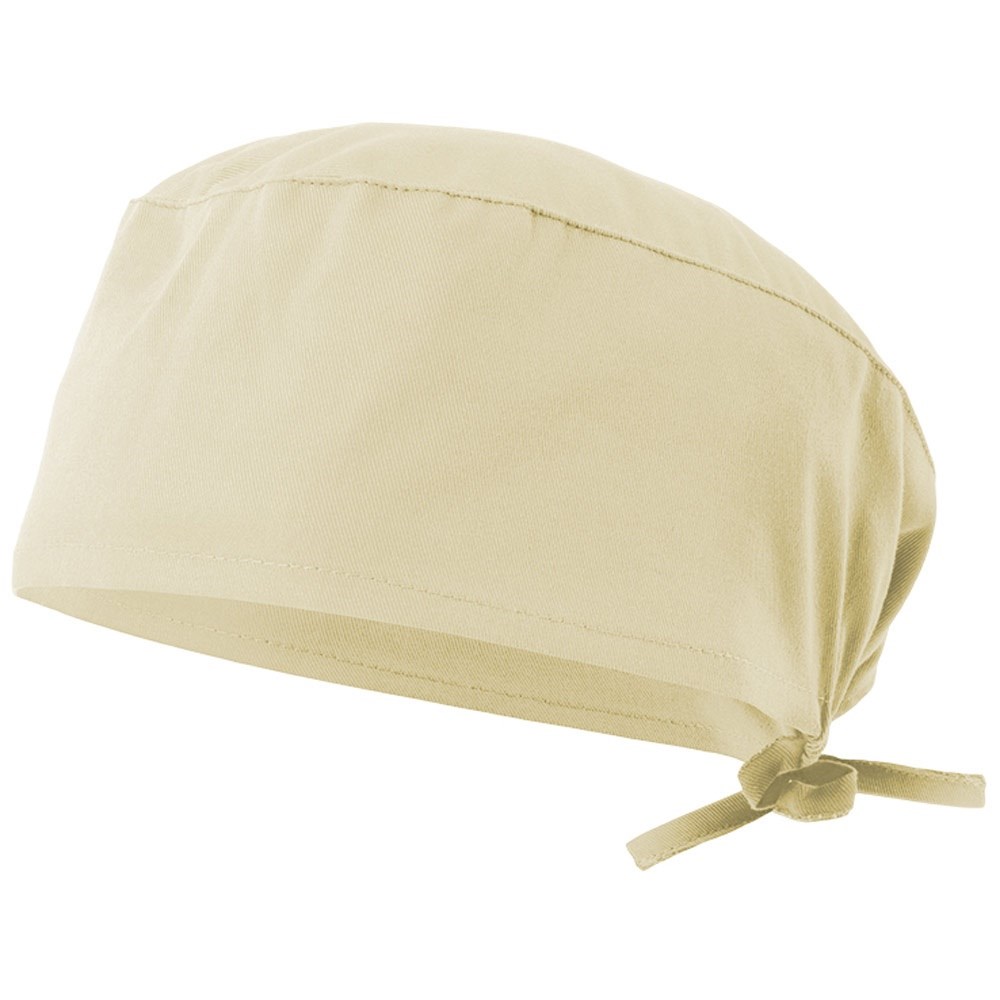 VL ENLIL. Gesundheitsbonnet (190g/m²), in Baumwolle (35%) und Polyester (65%) - Pastellgelb