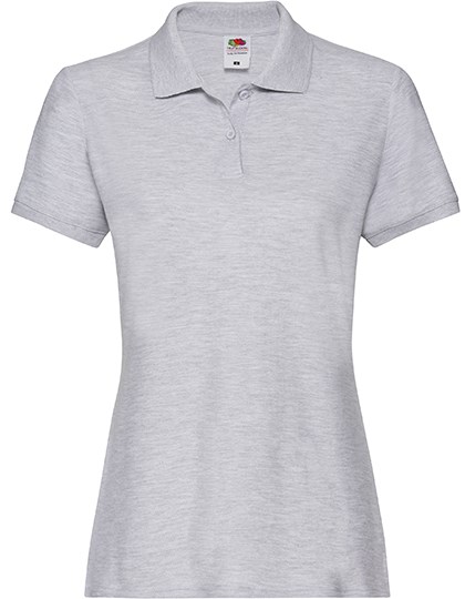 Fruit of the Loom - Ladies´ Premium Polo - Heather Grey