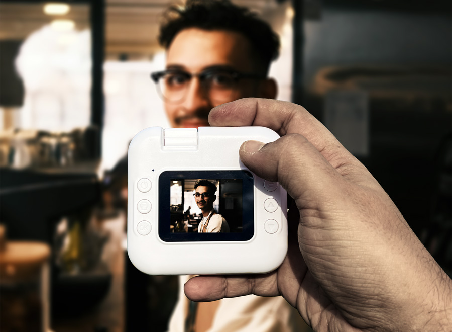 Sofortbildkamera mit Thermodruck 'Gamma'