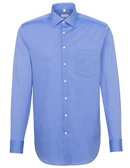 Seidensticker - Men´s Shirt Regular Fit Long Sleeve - Mid Blue