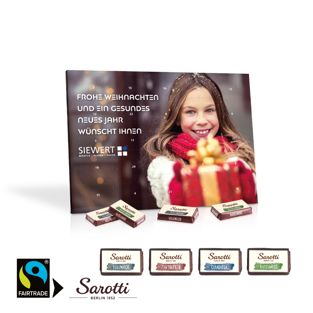 Tisch-Adventskalender Sarotti "Business Exklusiv"