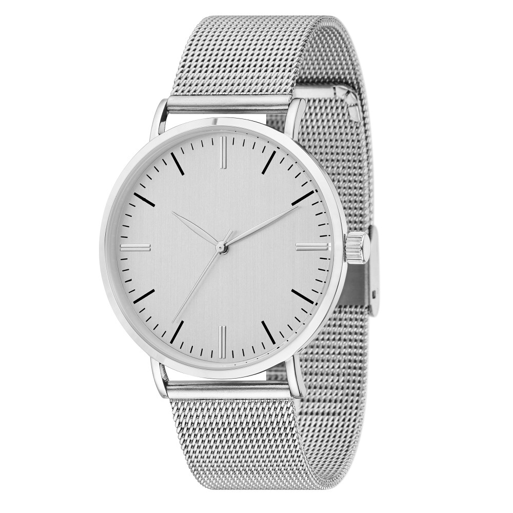 Armbanduhr FS Milan - silber, weiss