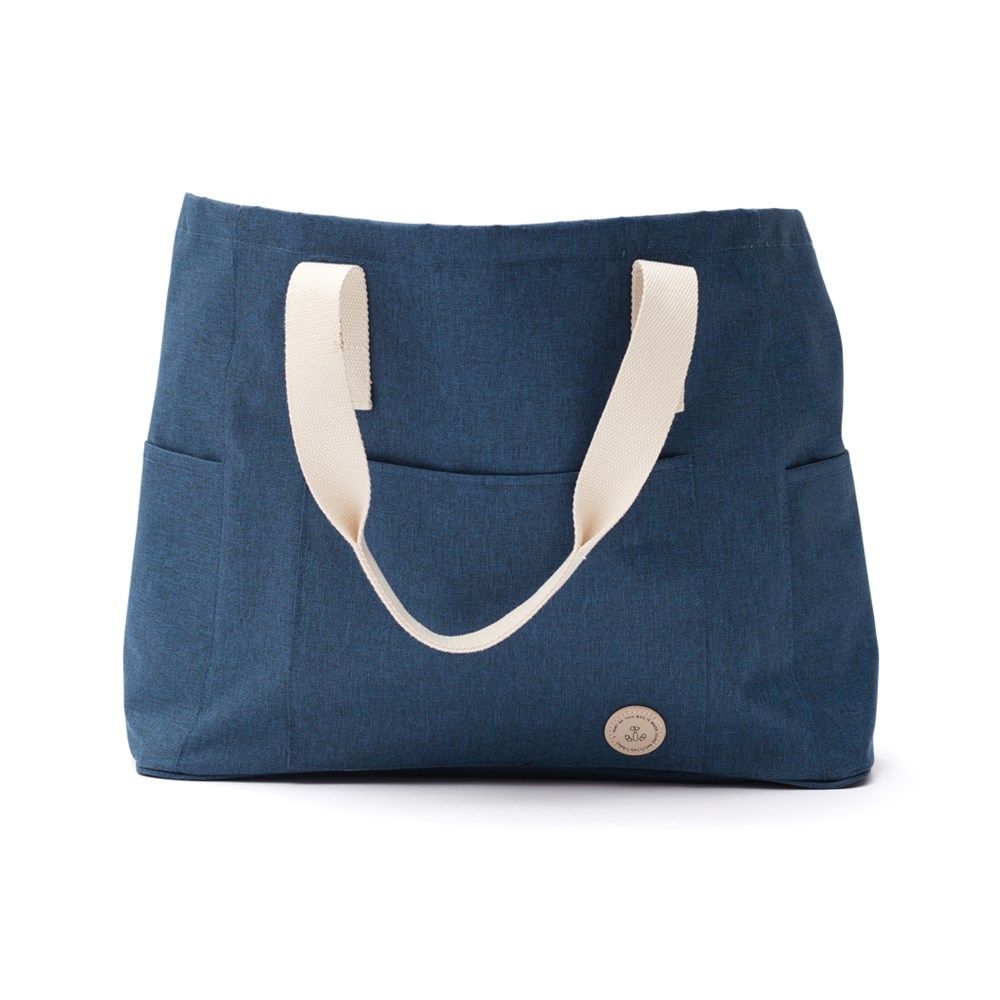 VINGA Sortino Strandtasche - blau (± PMS 19-4118)