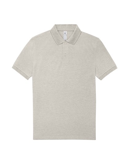 B&C BE INSPIRED - My Polo 210 - Heather Grey Fog