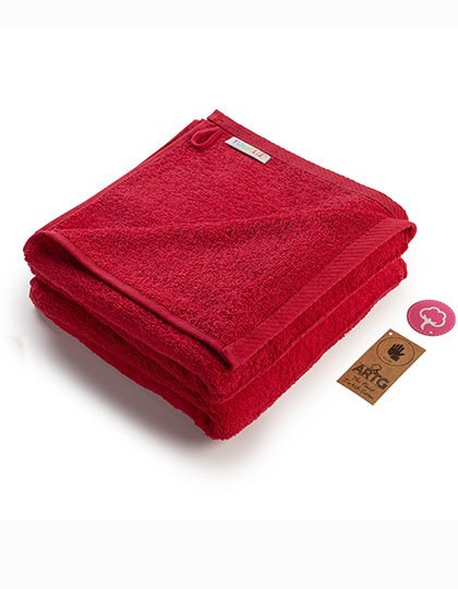 ARTG - Fashion Hand Towel - Deep Red