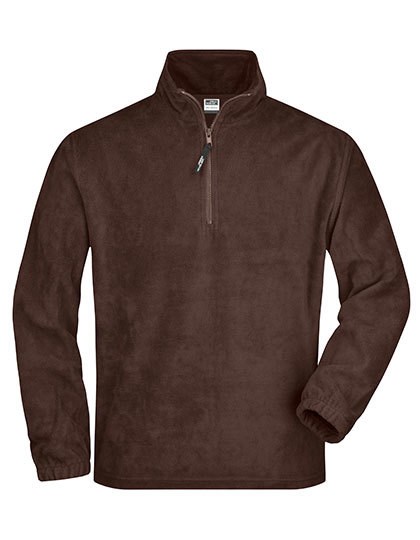 Daiber - Half-Zip Fleece - Brown