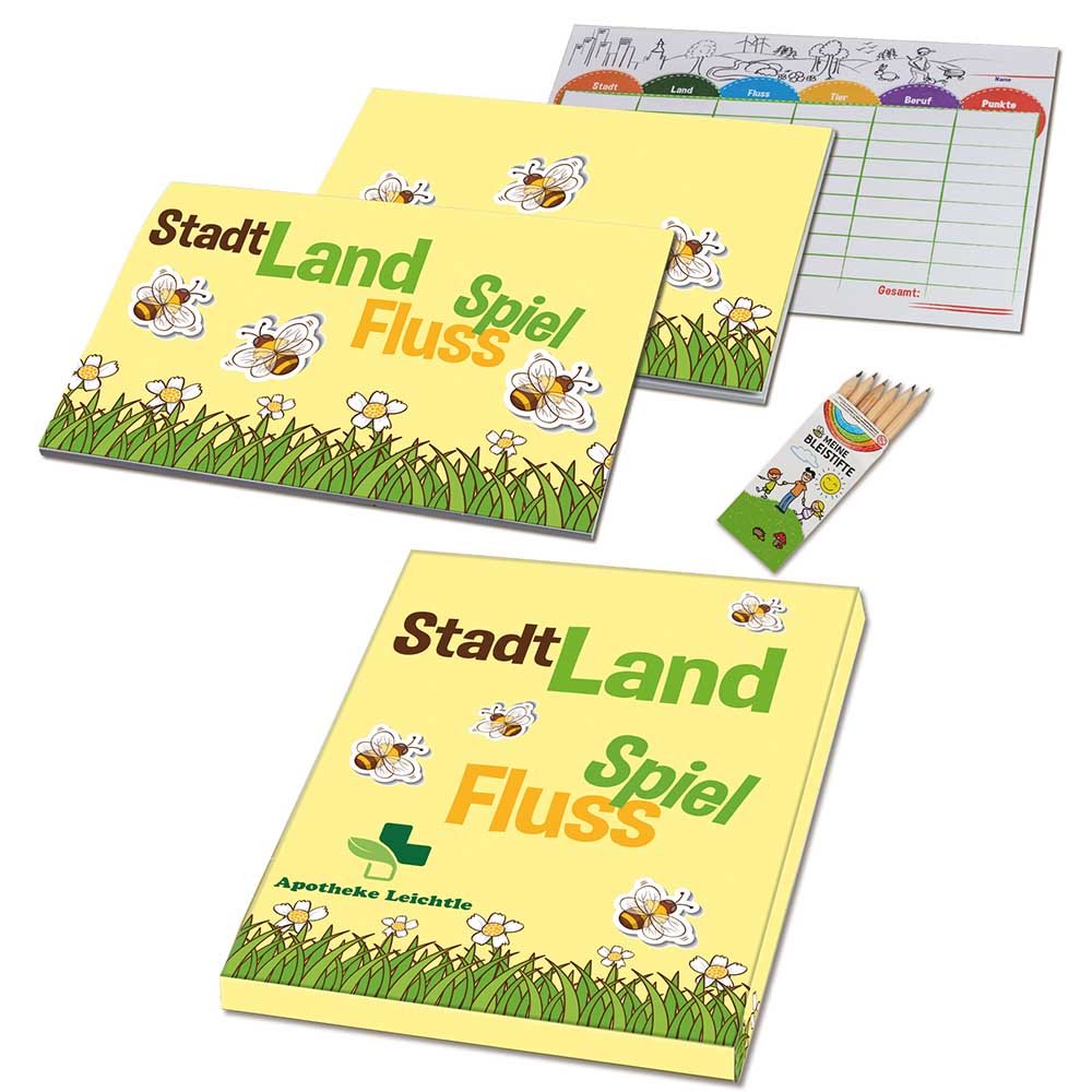 Stadt-Land-Fluss - Ostern - Set - individuell - Digitaldruck 4/0-c