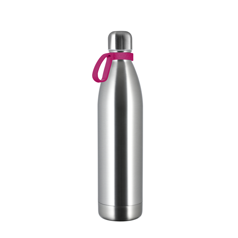 Thermotrinkflasche RETUMBLER-NIZZA XL - silber, magenta