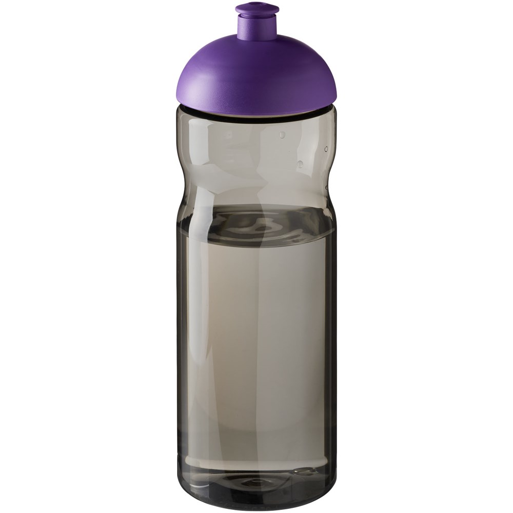 H2O Active® Eco Base 650 ml Sportflasche mit Stülpdeckel - kohle, lila