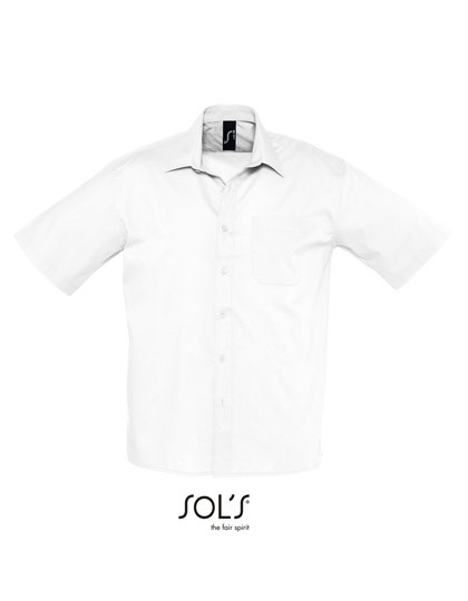 SOL´S - Popeline-Shirt Bristol Short Sleeve - White