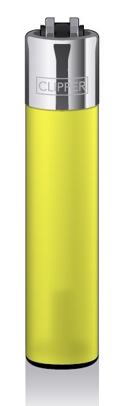 CLIPPER® Feuerzeuge - Transparent Gelb